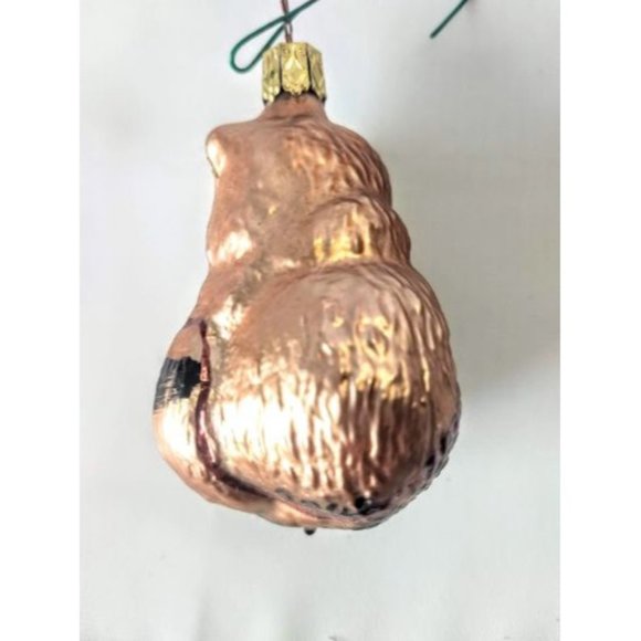 Raccoon Inge Glas Christmas Ornament, Retired Old World Christmas - Picture 2 of 3